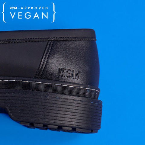 Black apple leather Loafer