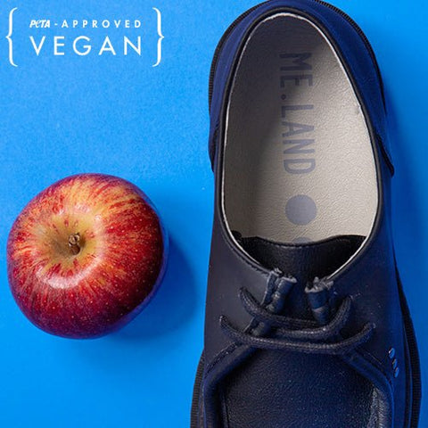Black apple leather RANDO derby