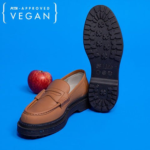 Cognac apple leather Loafer