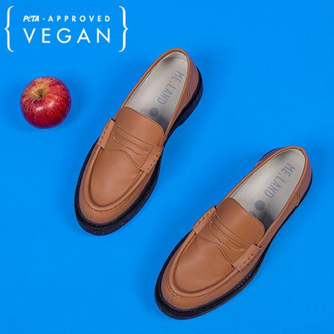 Cognac apple leather Loafer