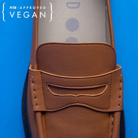 Cognac apple leather Loafer