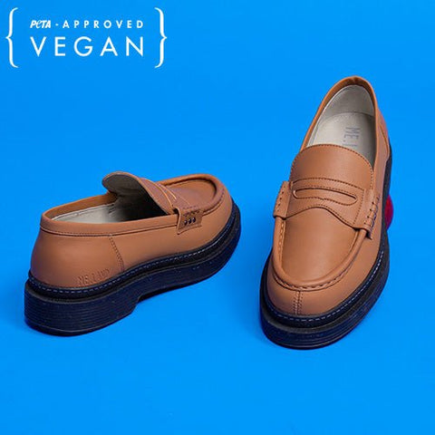 Cognac apple leather Loafer