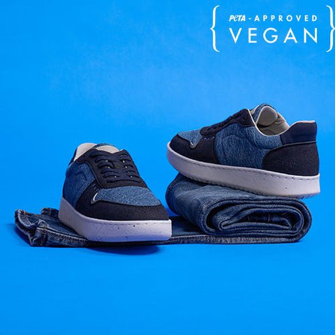 EVAN Upcycled Denim Sneakers