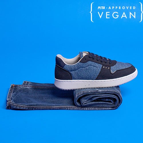 EVAN Upcycled Denim Sneakers