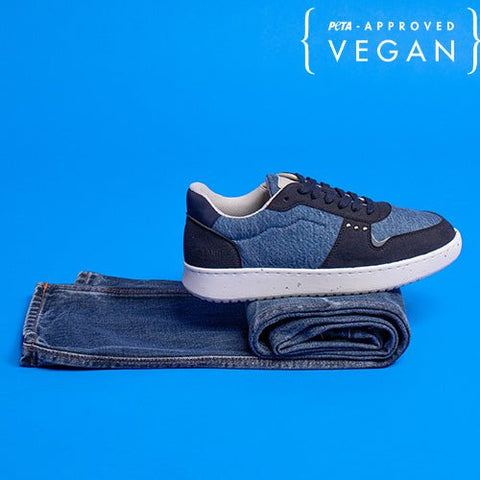EVAN Upcycled Denim Sneakers