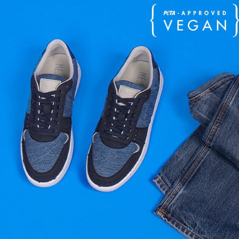 EVAN Upcycled Denim Sneakers