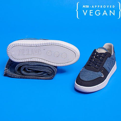 EVAN Upcycled Denim Sneakers