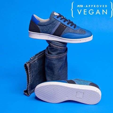 VIVACE upcycled denim sneaker