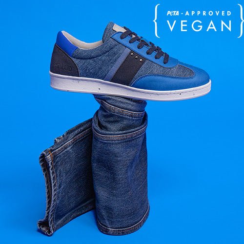 VIVACE upcycled denim sneaker