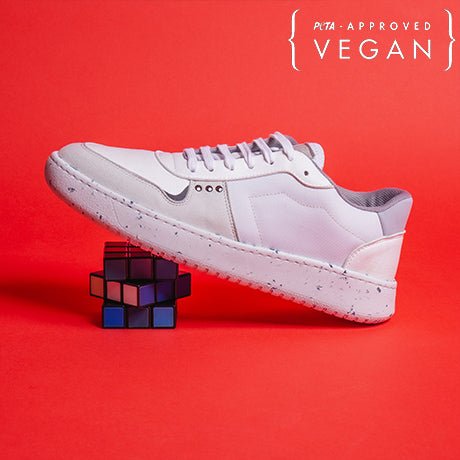 EVAN vegan and recycled sneaker in white