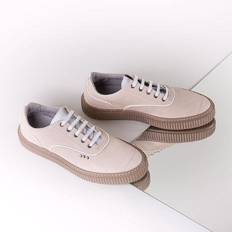 ME.LAND Baskets naturelles MEAKER ci-dessus